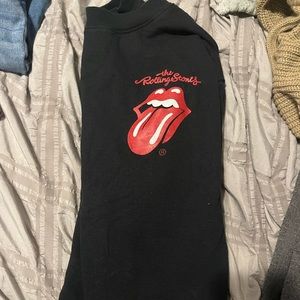 Target Cropped Rolling Stones Sweatshirt